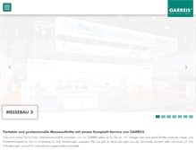 Tablet Screenshot of garreis-displays.de